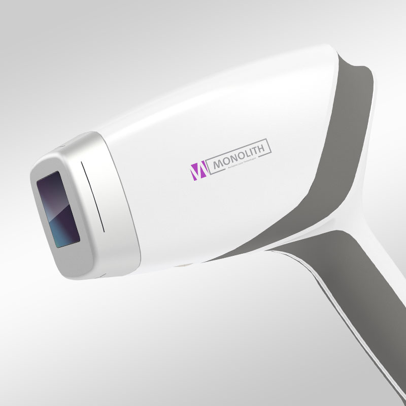 Handstück des Diodenlasers aus der Nähe – Laser-Haarentfernung bei AFACIAL in Wien